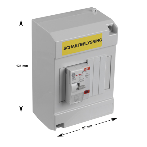 Central för Schaktbelysning