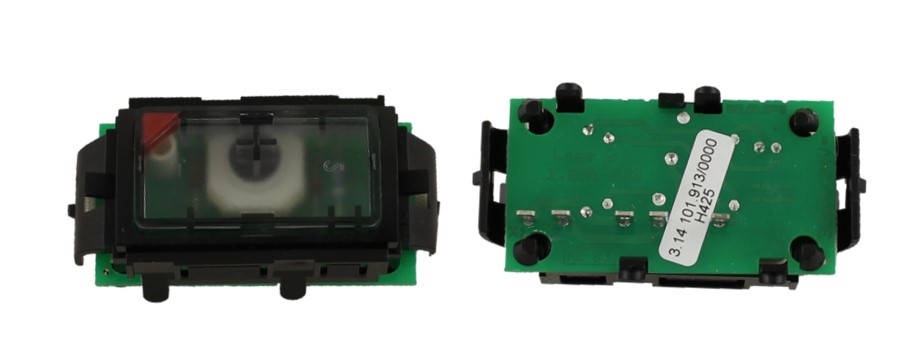 Knappelement, KONE Novel, korg, relief