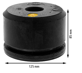 Buffert, 125x85mm, EN81-1/2