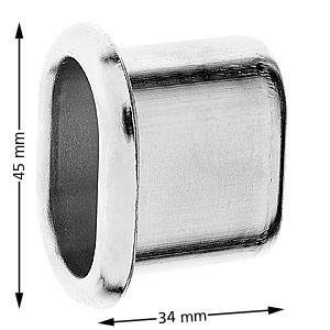 Stormhatt, NS-P, förnicklad