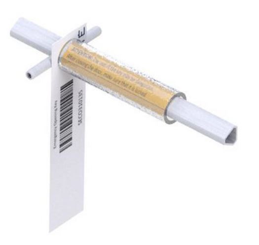 Nödöppningsnyckel, EN81, trekant, 135mm