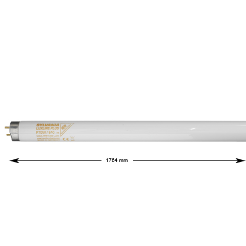 Lysrör, Otis Gen2-korgtablå, L=1764mm, Sockel G13