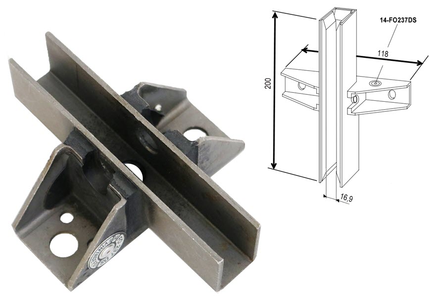 Styrskohus, Otis, Gen2, l=200mm