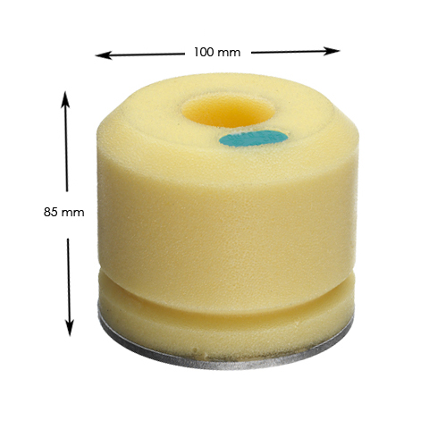 Buffert, 100x80mm, (400-2600kg - 1m/s)