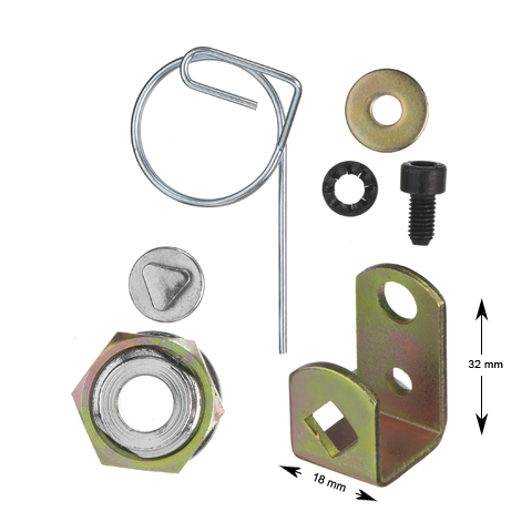 Nödöppning, Fermator, trekant, vänster, schaktdörr