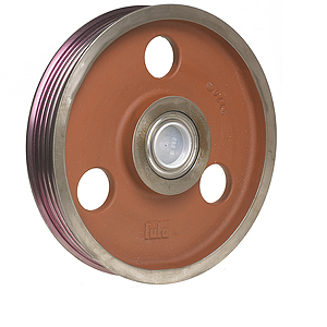 Brythjul, KONE, 370-5x8, P12, för 60mm axel, b: 70mm