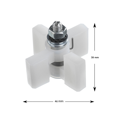 Understyrning, IGV, fjädrande, 14mm