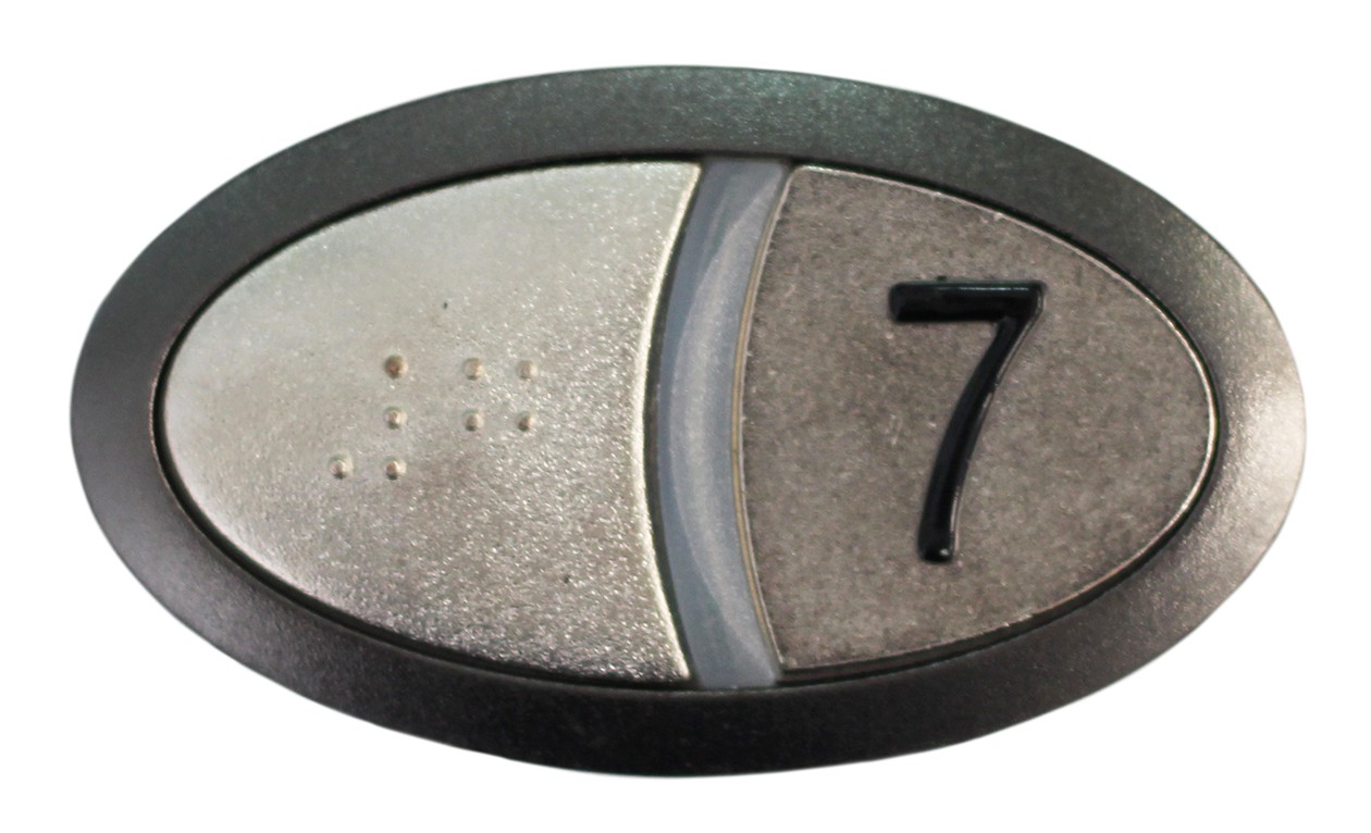 Tryckknapp, Orona Arca II, Braille ''2''