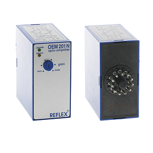 Photocell amplifier, Reflex OEM201N, 230 VAC, relay