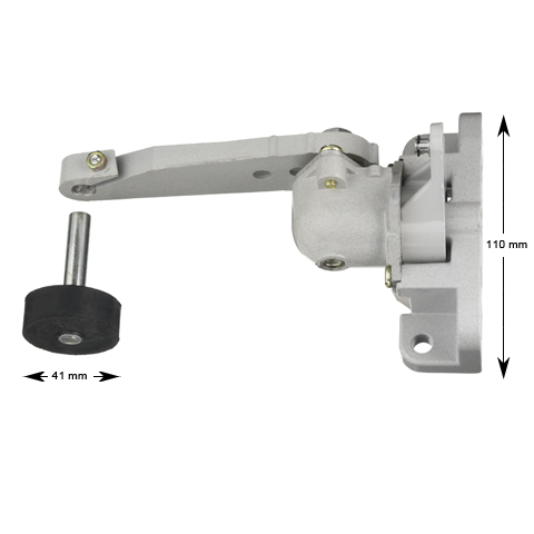 Låsarm med vinkelväxel, Kronenberg, Type U-L-G60, Vänster