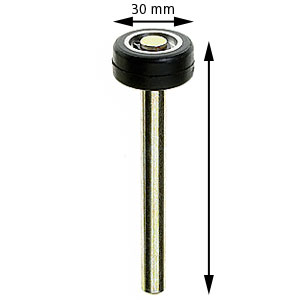 Lock roller with shaft, 10x50mm, 30mm roller
