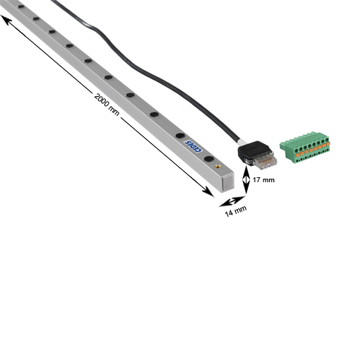 Ljusridå, Cedes Cegard, LX/LY/LI, 1908/2000mm, 24 element