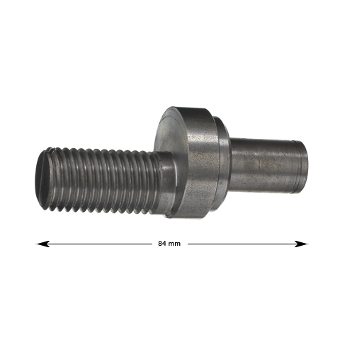 Axel, M20/17mm, excentrisk, för 118mm rulle