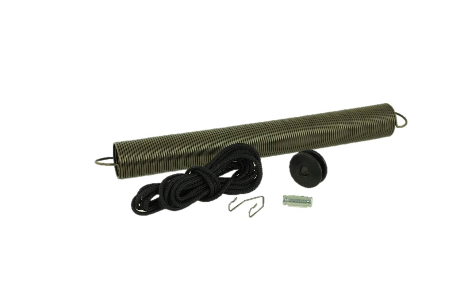 Self closing spring, Schindler QKS, w. pulley and nylon rope