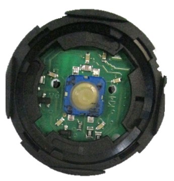 Knappelement, KONE KSS Monopace, Anrop, Gul