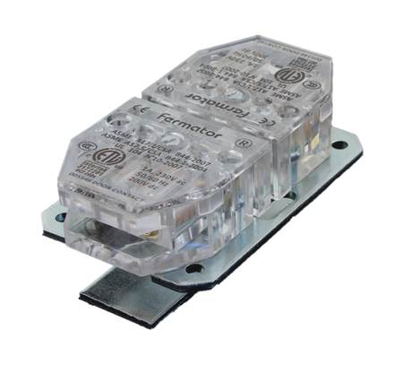 Fäste med dörrkontakt, Fermator, Centralöppnande