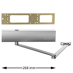 Dörrstängare, Geze TS 4000, med standardarm