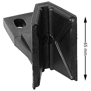 Styrskohus med foder, ITL Delta, 65x54x64, för vinkeljärn