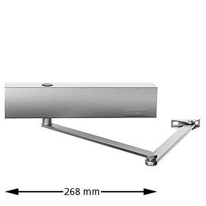 Dörrstängare, Geze TS 4000, med uppställningsarm
