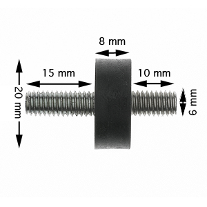 Vibration dampening kit for anti-creep, Deve