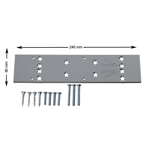 Montageplatta till Dorma TS83, EN 3-6