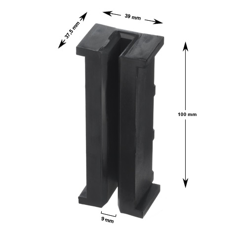 Styrskofoder, Otis, 100x29x27.5, 9+10mm