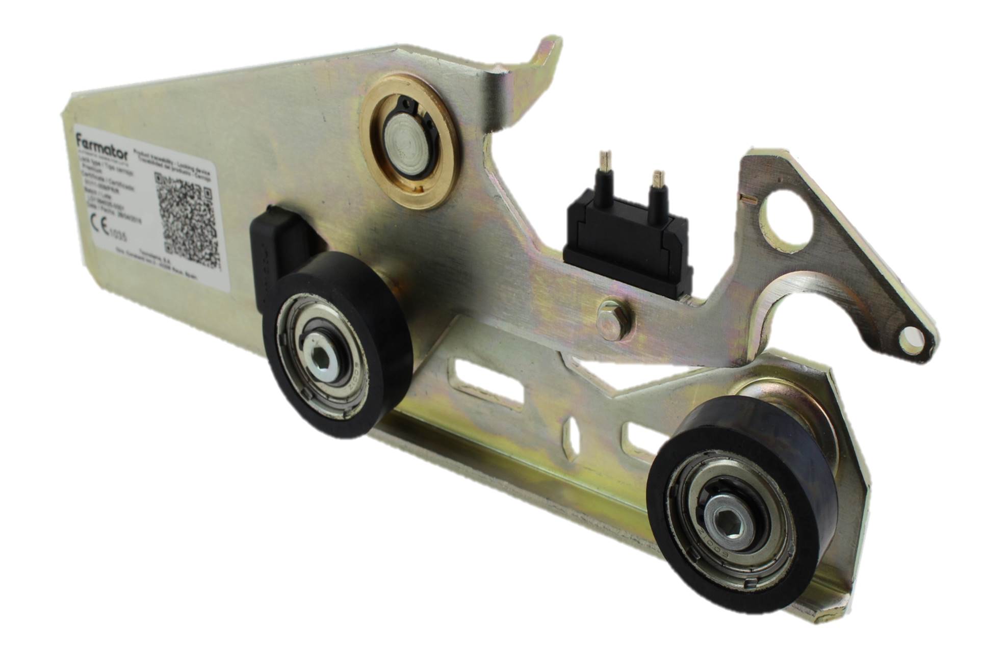 Låsregel inkl. rullar o mont.bleck , Fermator Premium, Höger