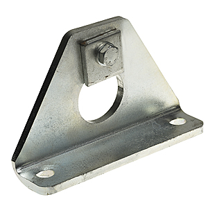 Steel support Angle, for pulley with shaft D=50mm, 1 pair