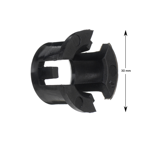 Bussning, Fermator vikdörr, dörraxel