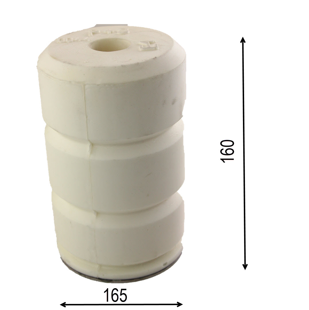 Buffert, E7, 165x160mm, EN81-1/2