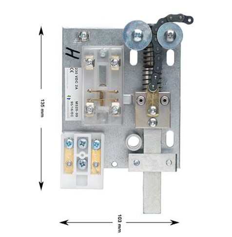 Smalhisslås, SHL-88-X-H, endast lås
