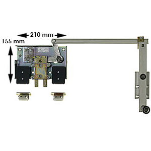 Varuhisslås, LI-25-R-V, endast lås
