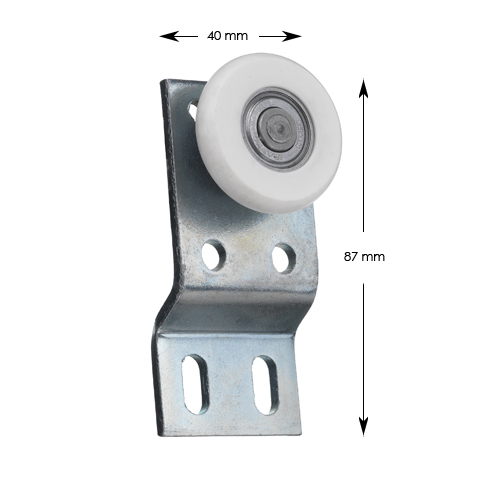Roller, Schindler QKS8 TL/TR, with cranked hanger 18mm
