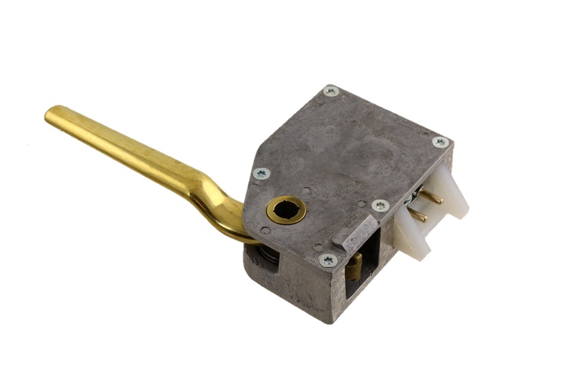 Dörrdel L-22-H, med handtag, mässing