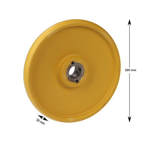 Baxratt, plast, P0, D=310/40mm, med nav