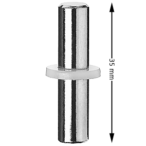 Grindtapp mellan sektion, Viksamgrind, 35x8mm, med nylonbricka