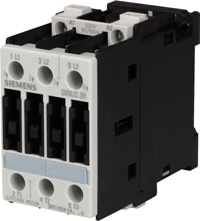 Kontaktorrelä, Siemens, 3RT1025-3AG20, 110VAC, 7.5kW