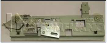 Dörrupphängning, Schindler T82, med lås, Löpvagn, BT=800, vänster