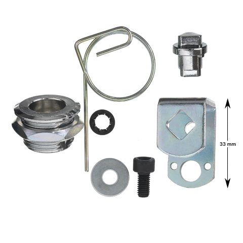 Nödöppning, Fermator, trekant, höger, schaktdörr