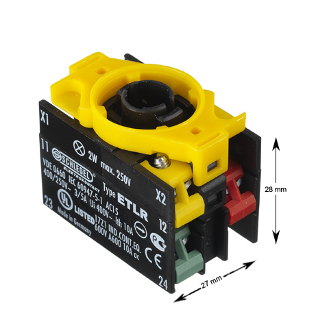 Kontaktelement, Schlegel ETLR, 1NO+1NC-Kontakt