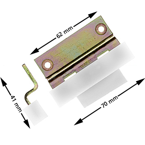 Understyrning, KONE, vinklad, ADB/OAK45, långsamma dörrpanelen