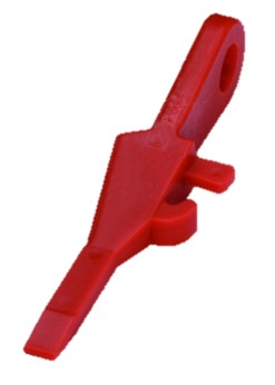 Verktyg, Wago, 1-fach, 5/7.62 mm, Röd