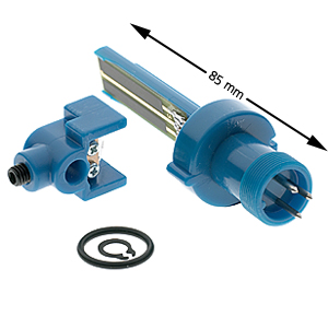 Flödesmätare, Beringer/Bucher, för LRV 175/350/700