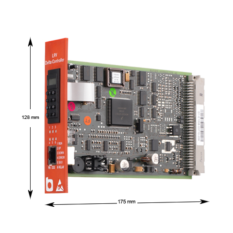 Kretskort, Beringer/Bucher Delcon, LRV-1 electronic card