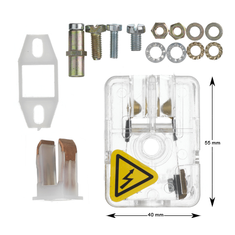 Dörrkontakt, Thyssen, M2TS, 8539, M2TK8, set med kontakt o. bygel