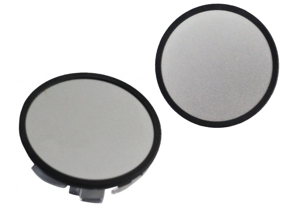 Tryckbricka för KONE KSS, grå, blanco