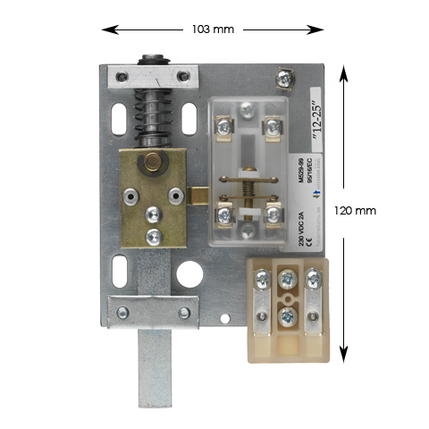 Smalhisslås, endast lås, SHL-86-V