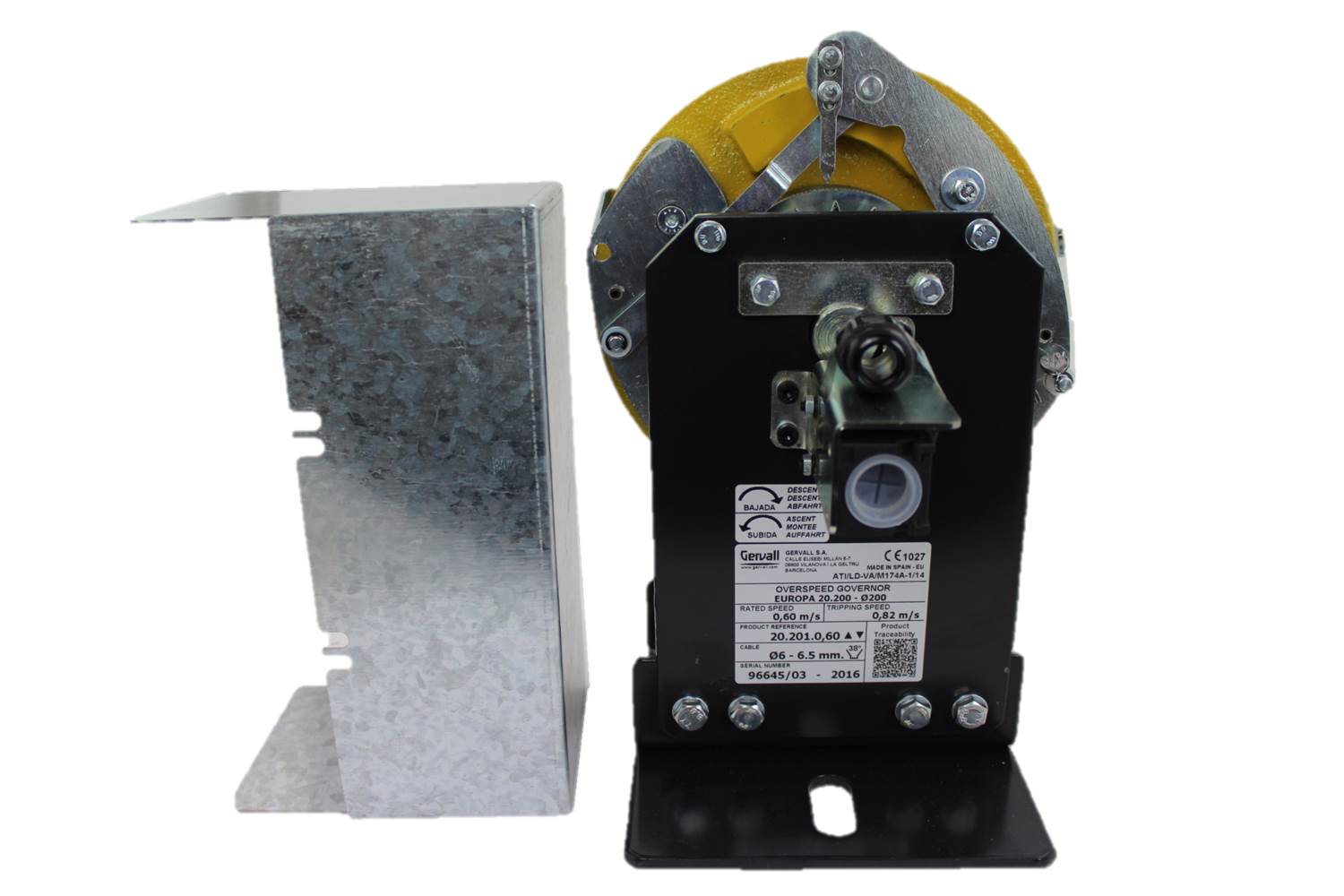 HR, Gervall Europa, 200mm, Vn=1.0/Va=1,4m/s