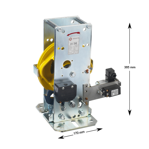 HR, RQ200, nedfartsspärr, 12VDC, motsols, 0.6-0.82