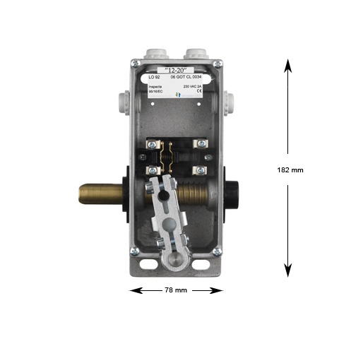 Karmlås, LO-92-AU-H, endast lås